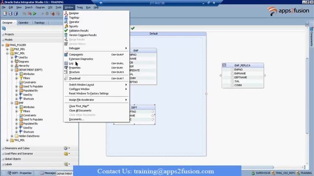 How to Create Mapping in Oracle Data Integrator (ODI) 12c смотреть онлайн