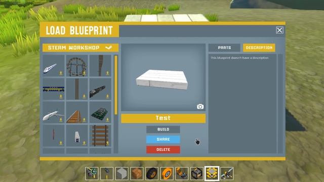 Гайд по игре Scrap Mechanic | Как сохранить и загрузить постройку в стим? смотреть онлайн