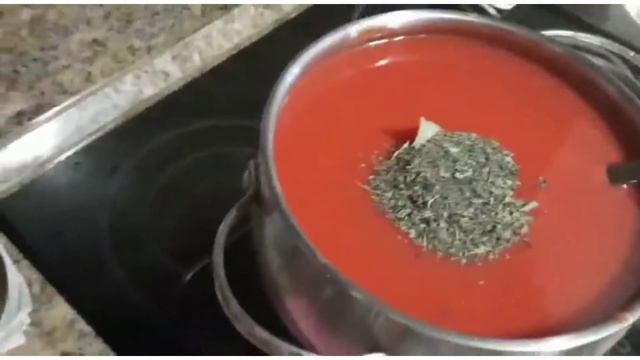 Заготовка домашнего томатного сока. смотреть онлайн