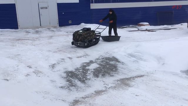 Мотобуксировщик Медведь ... почти самоделка смотреть онлайн