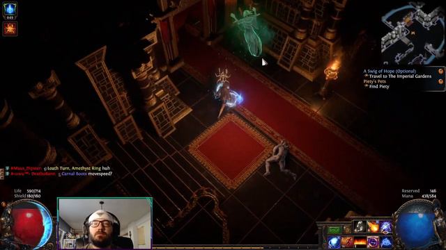 Highlight: Path of Exile! Lake of Kalandra. Pushing through the acts. смотреть онлайн