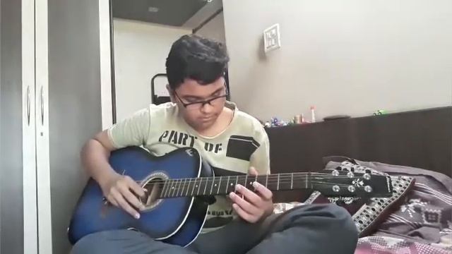 TITANIC THEME SONG COVER ON ACOUSTIC GUITAR BY ARIN DABKE смотреть онлайн