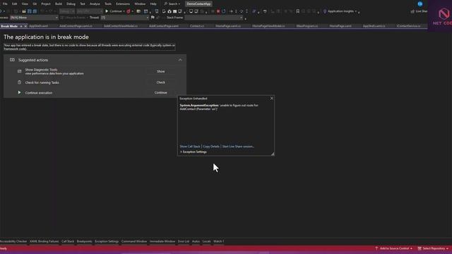 .NET Maui Apps | Grouping data (Contact List) from SQLite database with MVVM in Mobile applications смотреть онлайн