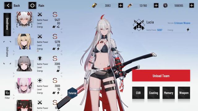 Punishing Gray Raven Вышла легенда крутим Lucia Crimson Weave