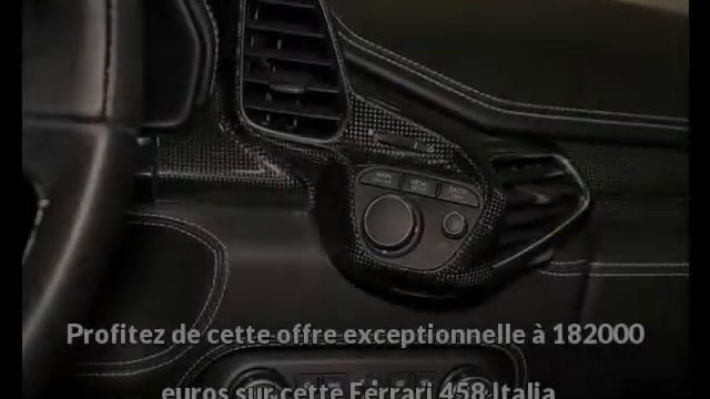 Ferrari 458 Italia Essence neuve à 182000 euros смотреть онлайн