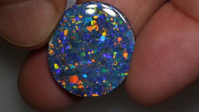 16.82 carat top gem black opal смотреть онлайн