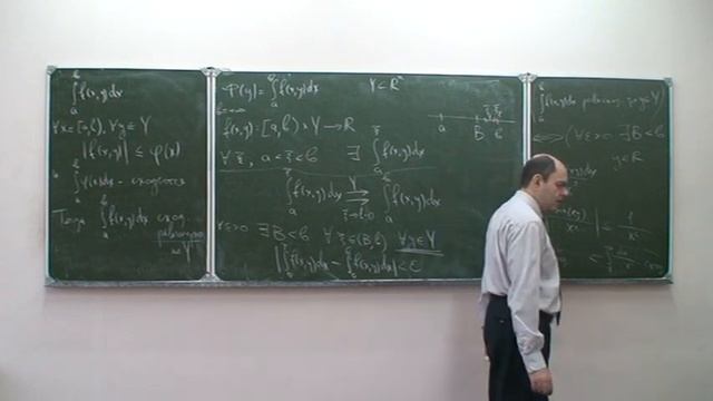 Математический анализ 3. Лекция 21b. Собственные и несобственные интегралы, зависящие от параметра смотреть онлайн