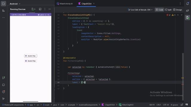Mastering Chips in Jetpack Compose with Material Design 3 | Android Development | Kotlin | English смотреть онлайн
