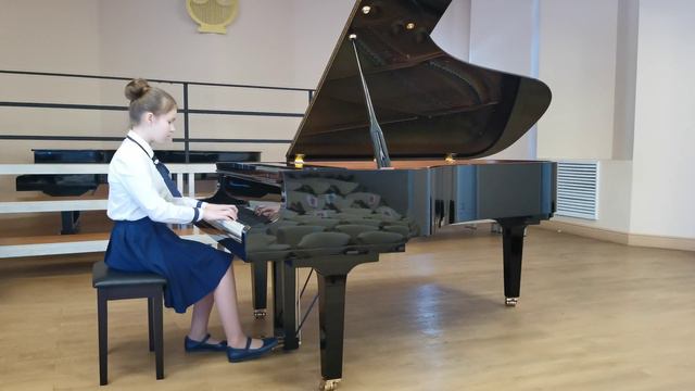 Крюкова Екатерина. 11 лет. Соло. Жуковская детская школа искуств № 1. смотреть онлайн