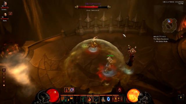 Diablo 3 How To Kill Zoltun Kull (Hell) Barbarian Co-op (Post Nerf) смотреть онлайн
