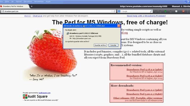 Tutorial de Perl parte 1 - Instalación de Perl en Windows смотреть онлайн