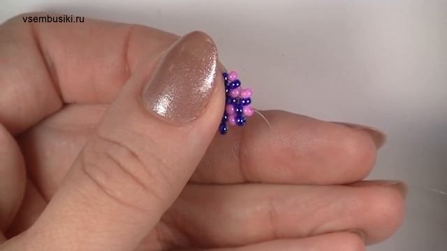 Бусина из бисера своими руками мастер класс смотреть онлайн