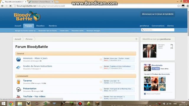 comment lancer une conversation privée forum epicbattle смотреть онлайн