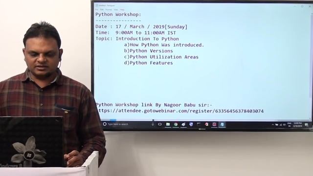 Free Workshop On Python @ 17th March 9:00AM by Nagoor Babu смотреть онлайн