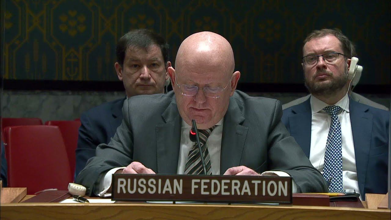Amb. Nebenzia At UNSC Briefing On The Situation In Ukraine (with A Focus On Children And Education)