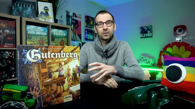 Gutenberg - A Step In The New Direction For Portal Games | BOARD GAMES VLOG 17 #boardgames