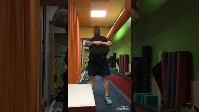 Тренировка с гирей 32 кг смотреть онлайн