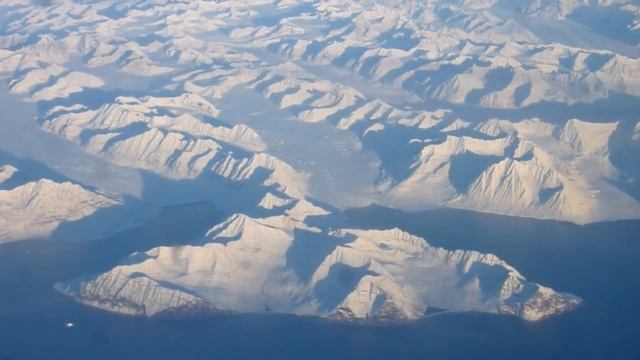 Пролетая над Гренландией-Flying Over Greenland-Volando Sobre Groenlandia-Survol Du Groenland