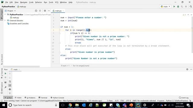 04 Python Program to Check Prime Number смотреть онлайн
