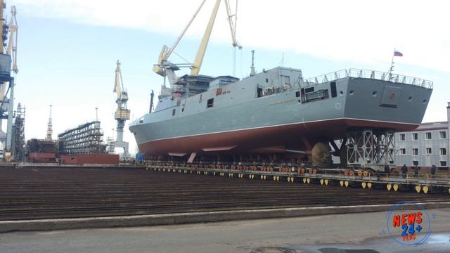 Третий фрегат проекта 22350 Адмирал Головко будет спущен на воду смотреть онлайн