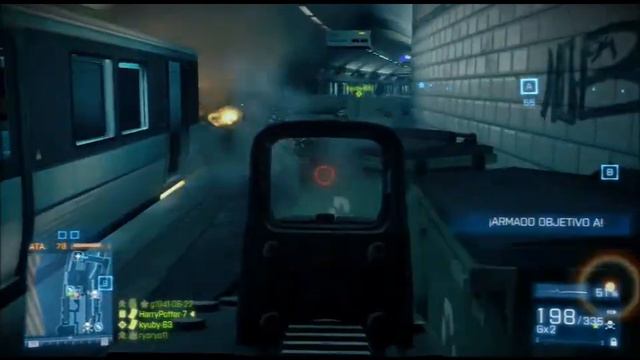 Me encanta esta arma ;) - Asalto en metro con la M60 смотреть онлайн