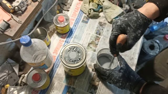 моё первое грунтование моей заз 1102 "таврия" 5к1 акриловым грунтом смотреть онлайн