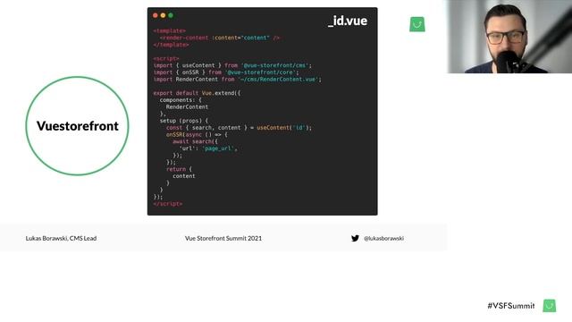 Connecting Headless CMSes never been easier | Vue Storefront Summit 2021 смотреть онлайн