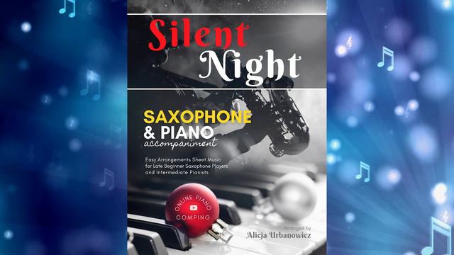 Silent Night I Stille Nacht I Piano Accompaniment ONLY for Saxophone I Christmas Music Karaoke смотреть онлайн