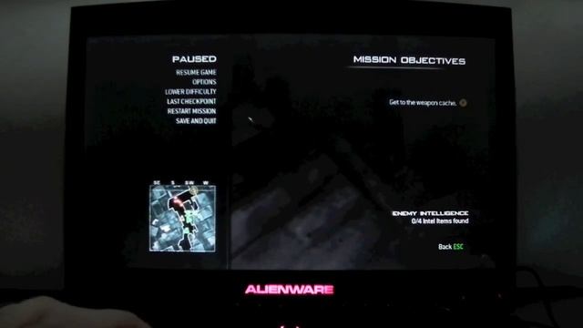 Dell Alienware m14x- test grafickej karty.mov смотреть онлайн