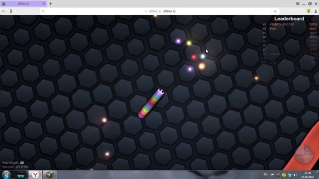 как играть в игру slither.io обучение смотреть онлайн