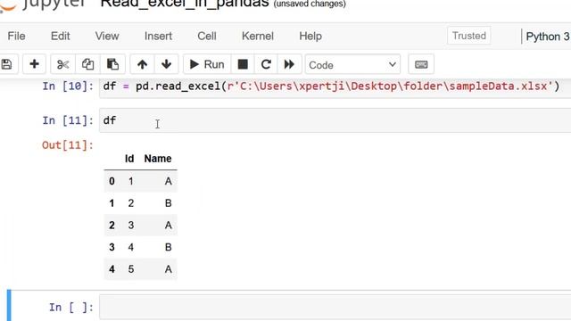 how to read excel file in python pandas смотреть онлайн