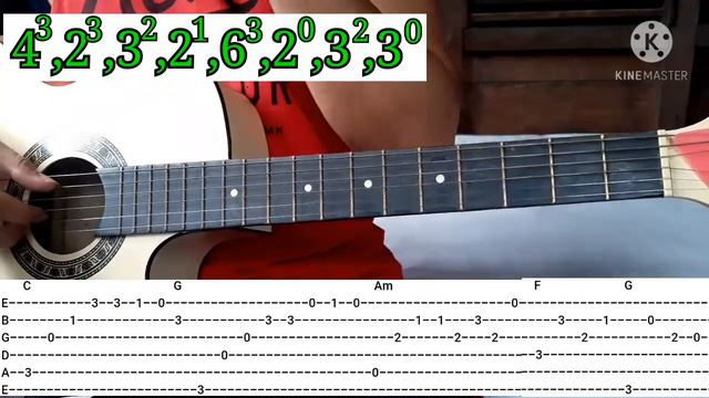 Right Here Waiting (intro)- guitar tutorial with tab Richard Marx смотреть онлайн