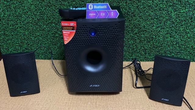 F&D F210X Bluetooth Speaker | Sound Test Bass Test ? смотреть онлайн