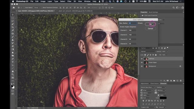 Comic Book Effect in Adobe Photoshop смотреть онлайн