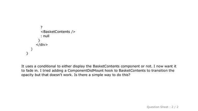 CSS : React fade in element смотреть онлайн