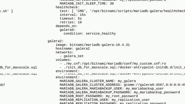 MaxScale doesn't connect to Galera Cluster смотреть онлайн