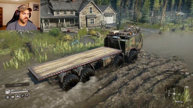 Tatra Force T815 "Typhoon" Mod | SnowRunner PS4 Mods смотреть онлайн
