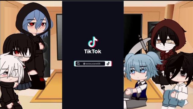 anime characters react to each other/Ken Kaneki/ death_lei/(2/6 смотреть онлайн