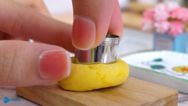 Awesome Miniature Pumpkin Dunkin' Donuts Recipe | ASMR Cooking Mini Food & Satisfying Video смотреть онлайн