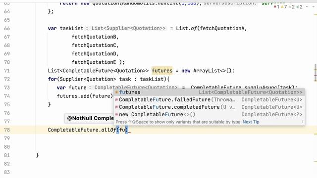 #6 Asynchronous Programming-CompletableFuture.allOff() смотреть онлайн