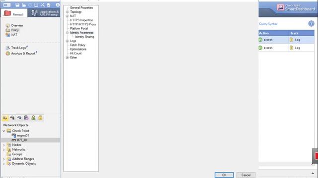 Checkpoint Firewall Identity Awareness With  LDAP Integration, AD User Authentication And Testing