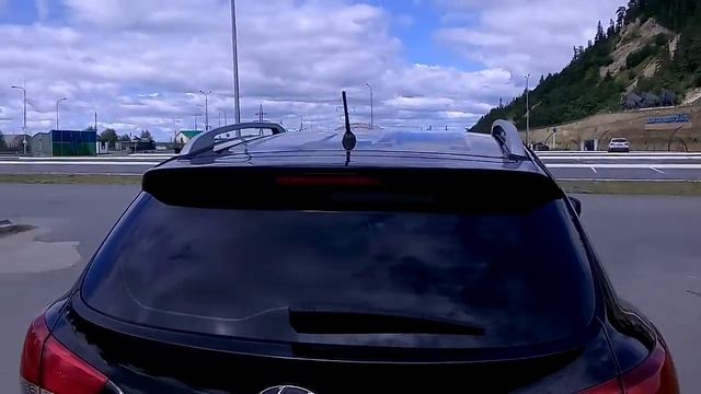 Рейлинги на крышу Hyundai IX-35 (Winbo)