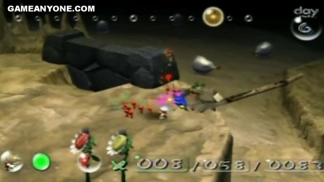 New Play Control Pikmin Walkthrough - Day 6 - Part 2: It's all about strategy! смотреть онлайн