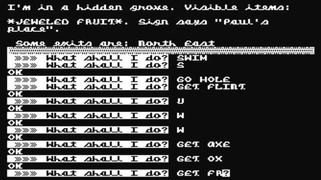 Adventure No. 1: Adventureland for the Atari 8-bit family смотреть онлайн
