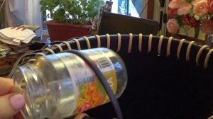 Зимой не скучаю. Исправляю кашпо из ротанга, делаю удобные ручки. Работа над ошибками