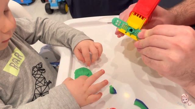 Обзор мини набора Play-Doh Fun Factory Hasbro смотреть онлайн