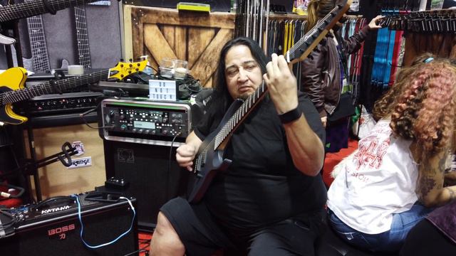 Dino Cazares performs Fear Factory Demanufacture at NAMM 2019 - Ormsby Guitars Signature смотреть онлайн
