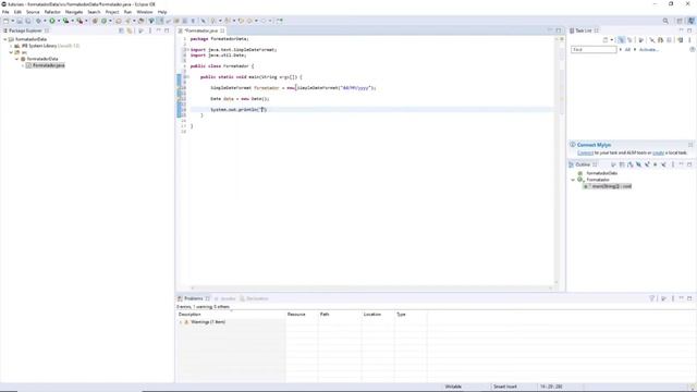 Formatação de data em JAVA смотреть онлайн