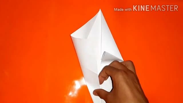 Как сделать оригами КИТА из бумаги А4 ? смотреть онлайн