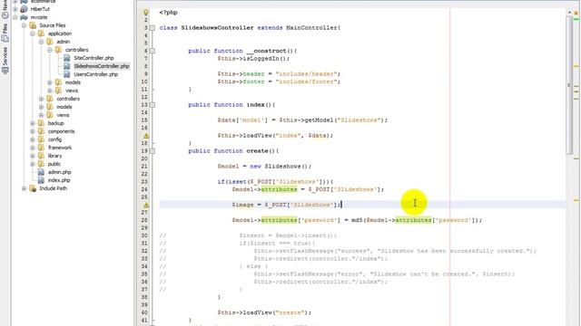 PHP and Mysql (MVC) tutorial 10 смотреть онлайн
